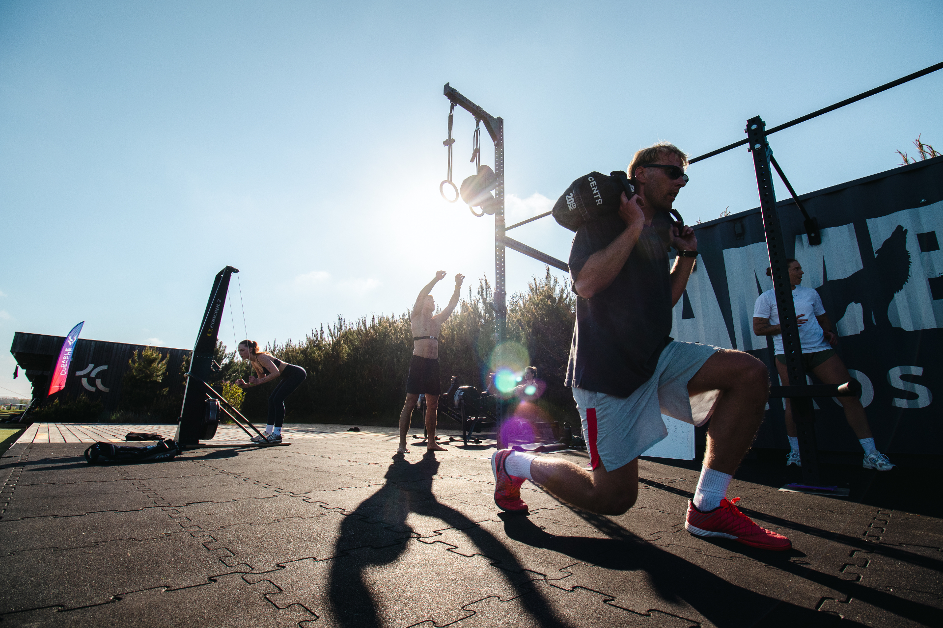 POP-UP 313 — Amber CrossFit lauko treniruotės